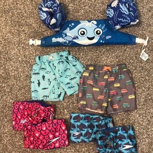 Boys Swim Short & Floaties
